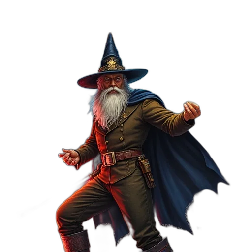 staff, hat, fantasy art, concept art transparent PNG cut-out