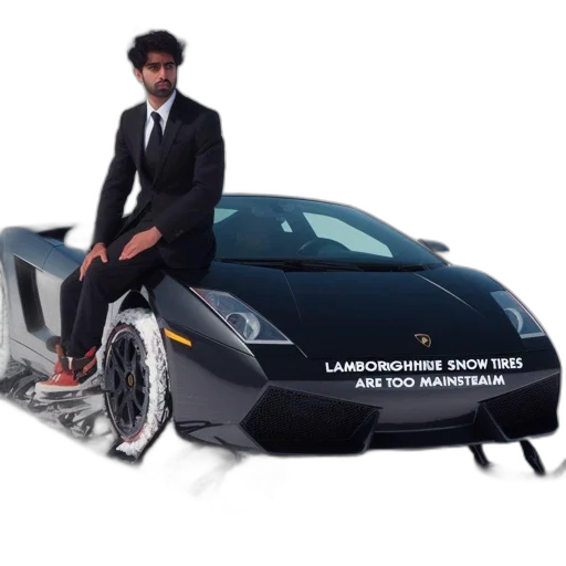 car, jacket, 3d render, concept art transparent PNG cut-out