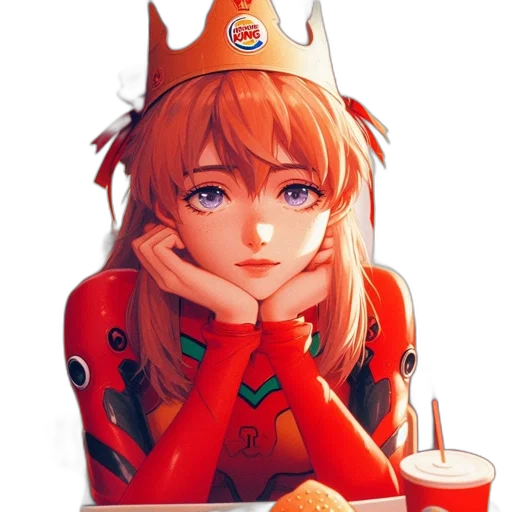 crown, robot, food, face transparent PNG cut-out