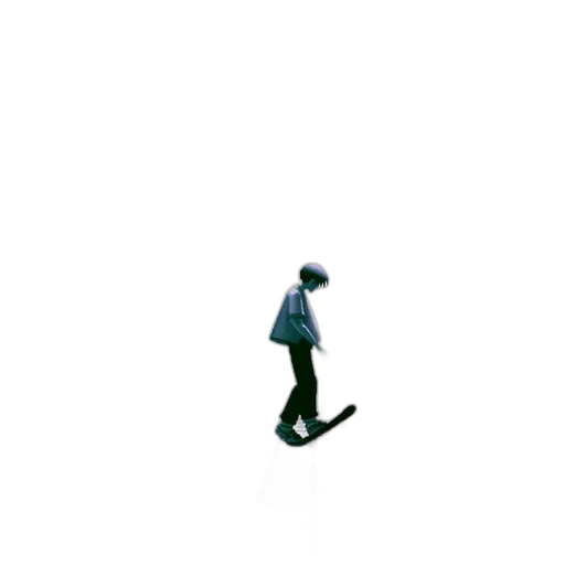 robot, staff, hat, jacket transparent PNG cut-out