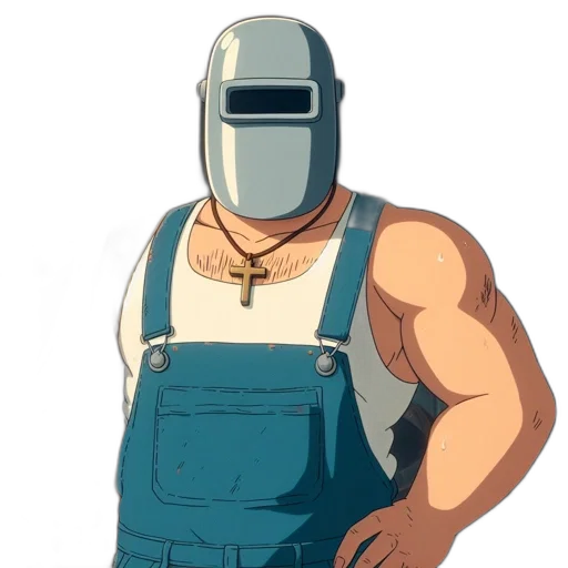 robot, mask, face, weapon transparent PNG cut-out