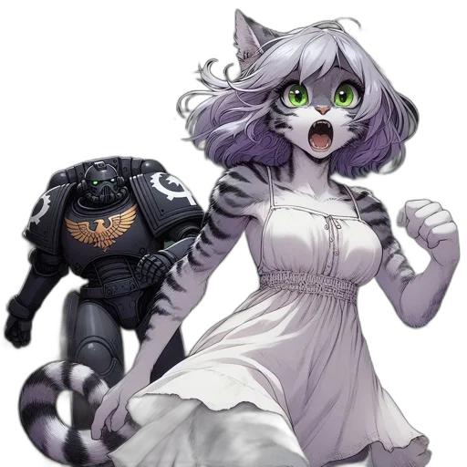 animal, creature, dress, robot transparent PNG cut-out