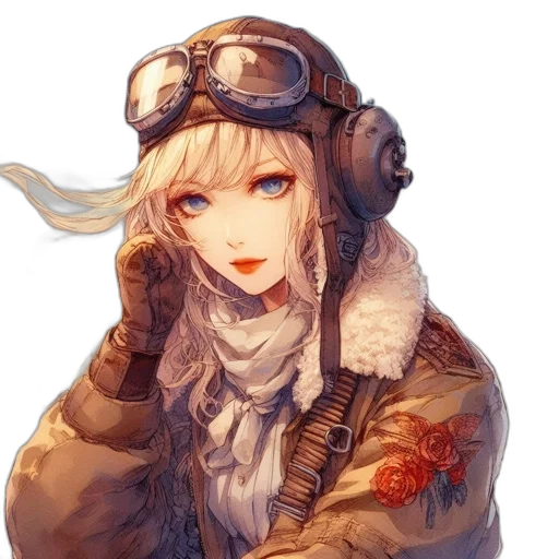 jacket, face, weapon, hat transparent PNG cut-out