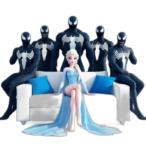 dress, furniture, concept art, comic book art transparent PNG cut-out