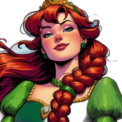 crown, comic book art, fantasy art, concept art transparent PNG cut-out