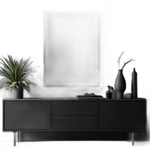 furniture, staff, 3d render, photorealistic transparent PNG cut-out