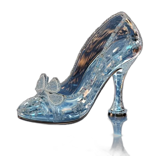 shoes, jewelry, intricately, detailed transparent PNG cut-out