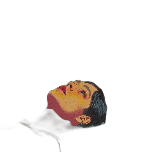 mask, face, hair, creature transparent PNG cut-out