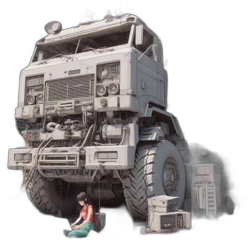 weapon, robot, car, creature transparent PNG cut-out