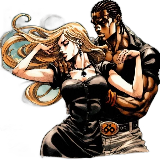 comic book art, concept art, cartoon, anime transparent PNG cut-out
