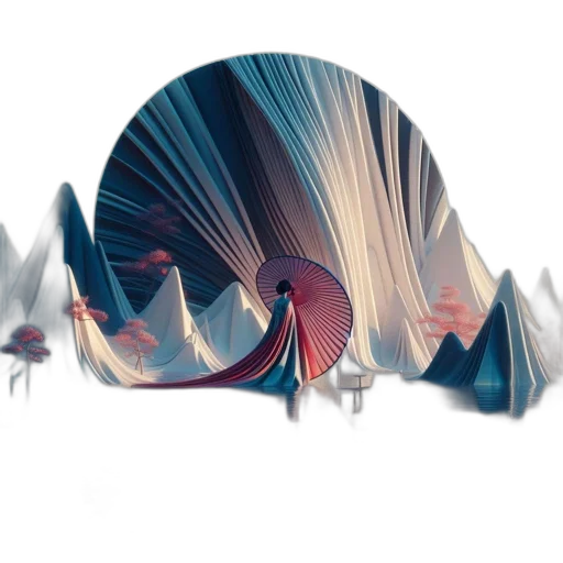 dragon, creature, concept art, vaporwave transparent PNG cut-out