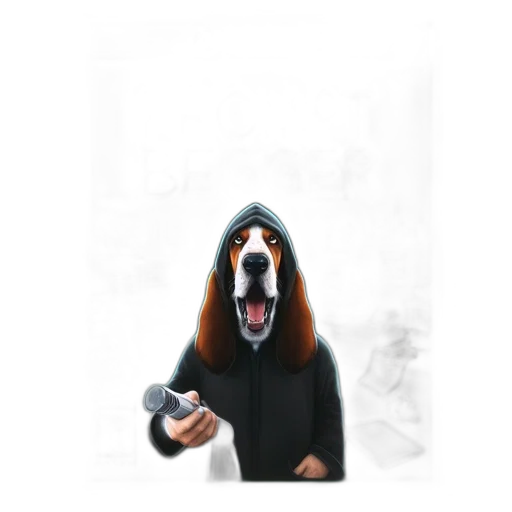 animal, mask, creature, staff transparent PNG cut-out