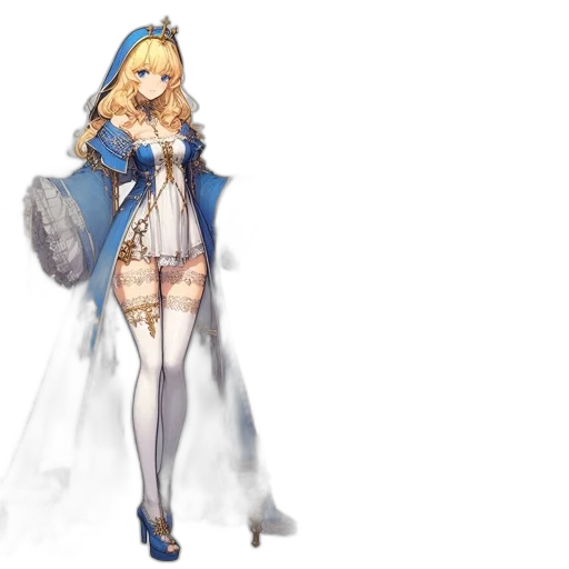 dress, concept art, fantasy art, 3d render transparent PNG cut-out