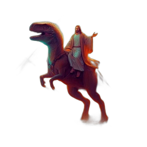 dragon, creature, staff, animal transparent PNG cut-out