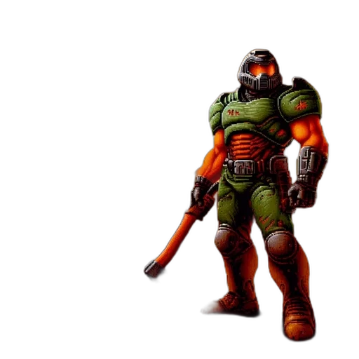 robot, weapon, 3d render, concept art transparent PNG cut-out