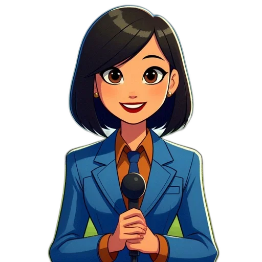 staff, jacket, cartoon, anime transparent PNG cut-out