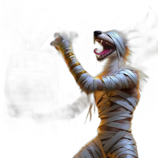 animal, creature, staff, concept art transparent PNG cut-out