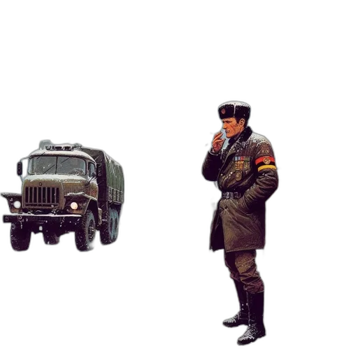 car, weapon, jacket, robot transparent PNG cut-out