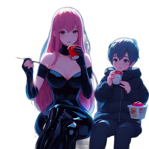 weapon, food, dress, anime transparent PNG cut-out