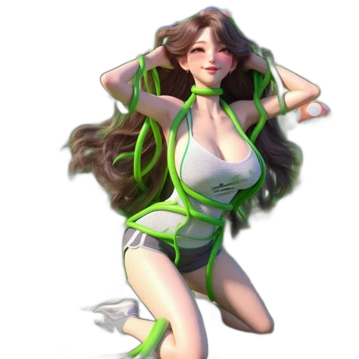 dress, staff, pixel art, concept art transparent PNG cut-out