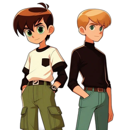 concept art, pixel art, cartoon, anime transparent PNG cut-out