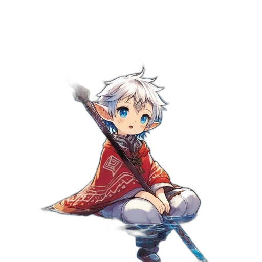 sword, staff, weapon, dragon transparent PNG cut-out