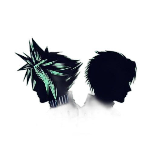 hair, staff, mask, crown transparent PNG cut-out