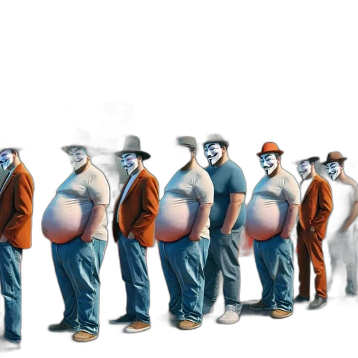 robot, staff, hat, concept art transparent PNG cut-out