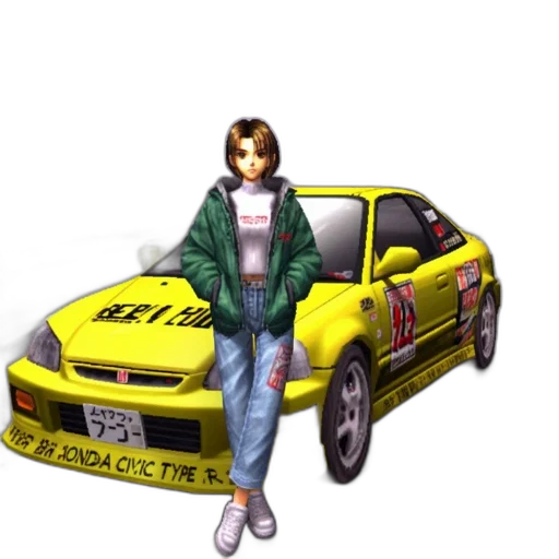 car, jacket, weapon, staff transparent PNG cut-out