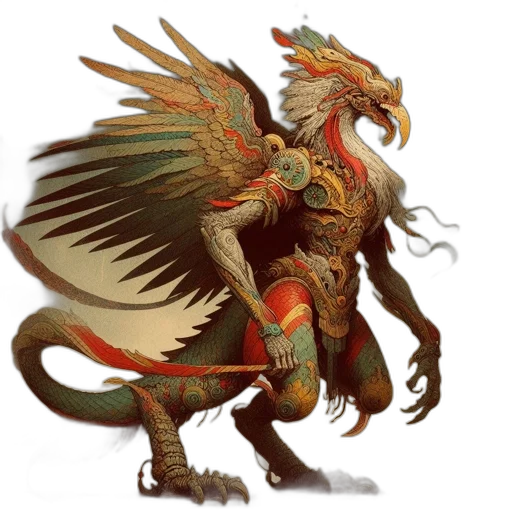 dragon, concept art, fantasy art, 3d render transparent PNG cut-out