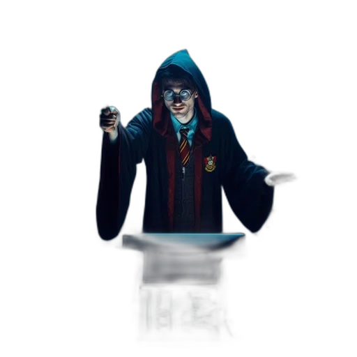 jacket, staff, weapon, concept art transparent PNG cut-out
