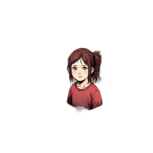 face, creature, staff, hair transparent PNG cut-out
