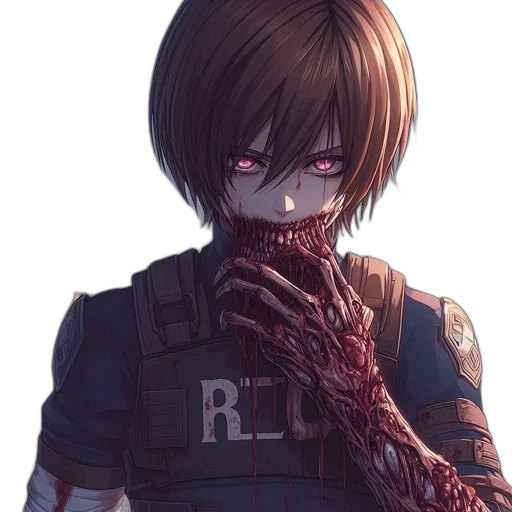 weapon, face, mask, creature transparent PNG cut-out