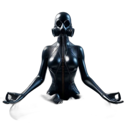 mask, robot, creature, jewelry transparent PNG cut-out