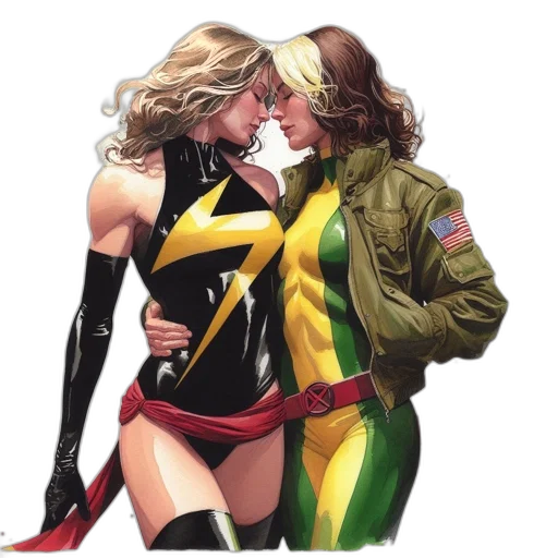 jacket, comic book art, concept art, watercolor transparent PNG cut-out