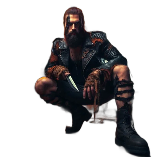 staff, sword, weapon, jacket transparent PNG cut-out