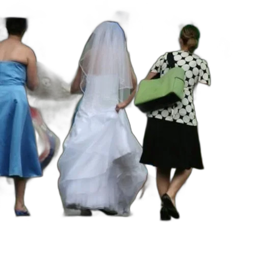 dress, concept art, 3d render, bride transparent PNG cut-out