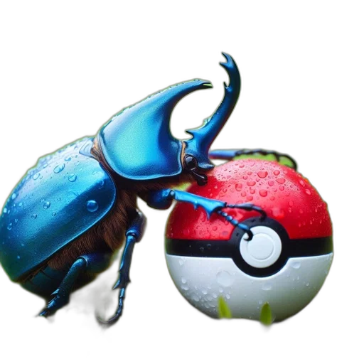 animal, creature, 3d render, concept art transparent PNG cut-out