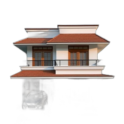building, furniture, 3d render, concept art transparent PNG cut-out
