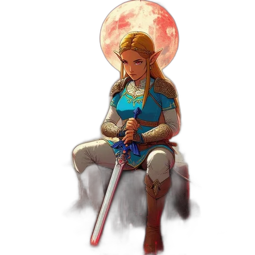 staff, sword, weapon, crown transparent PNG cut-out
