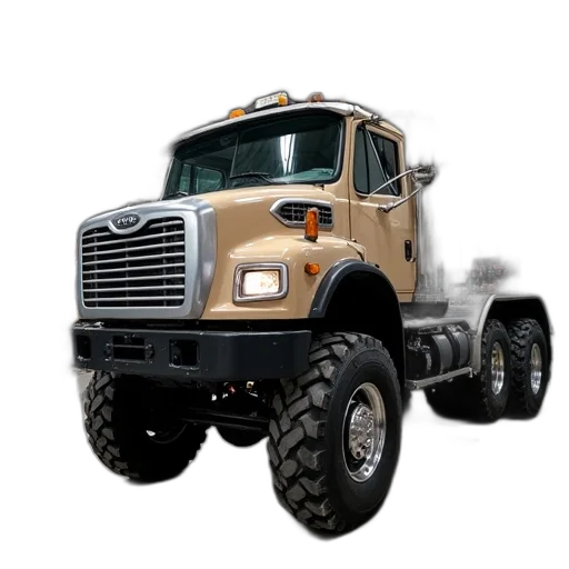 3d render, concept art, photorealistic, truck transparent PNG cut-out