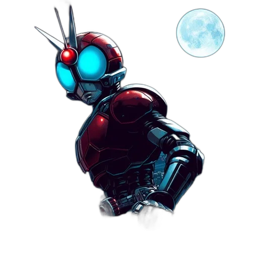 robot, creature, staff, concept art transparent PNG cut-out