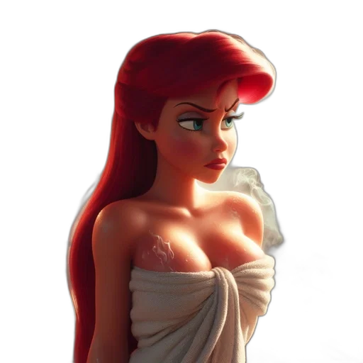 dress, 3d render, fantasy art, comic book art transparent PNG cut-out