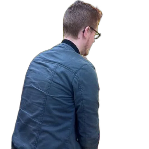 jacket, staff, hair, face transparent PNG cut-out