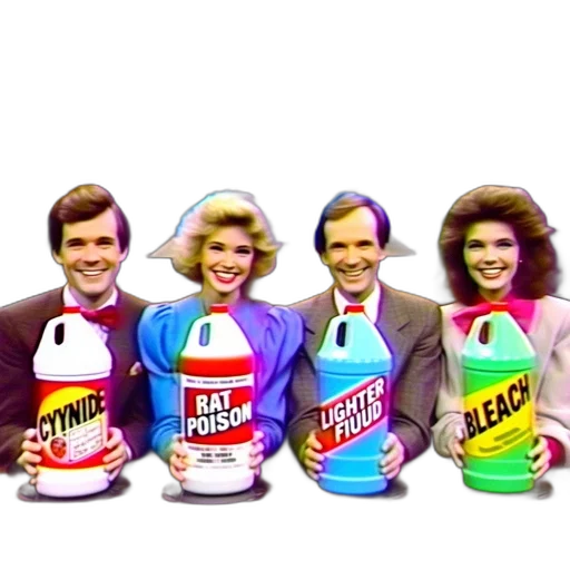 outer space, four, individuals, hold transparent PNG cut-out