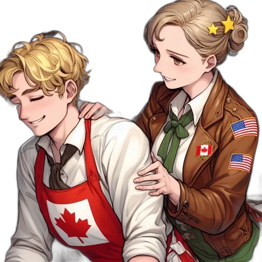 staff, jacket, cartoon, anime transparent PNG cut-out