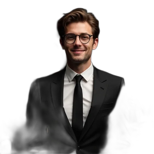 staff, jacket, face, robot transparent PNG cut-out