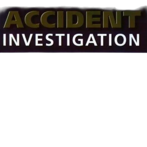staff, accident, investigation, text transparent PNG cut-out
