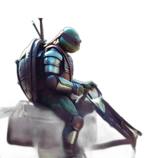 robot, weapon, sword, creature transparent PNG cut-out