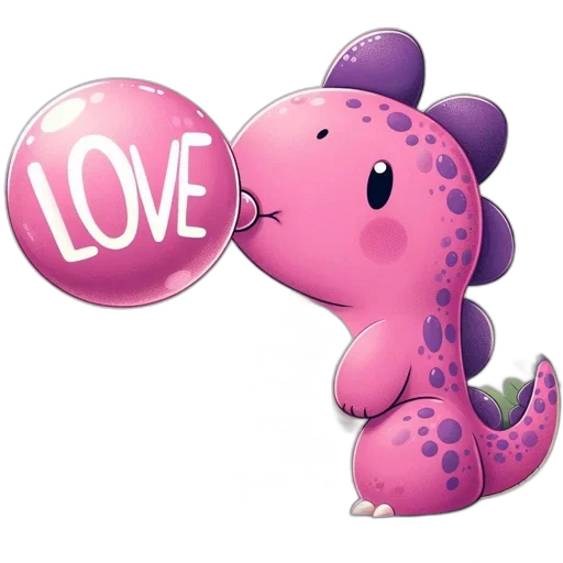 dragon, animal, 3d render, cartoon transparent PNG cut-out